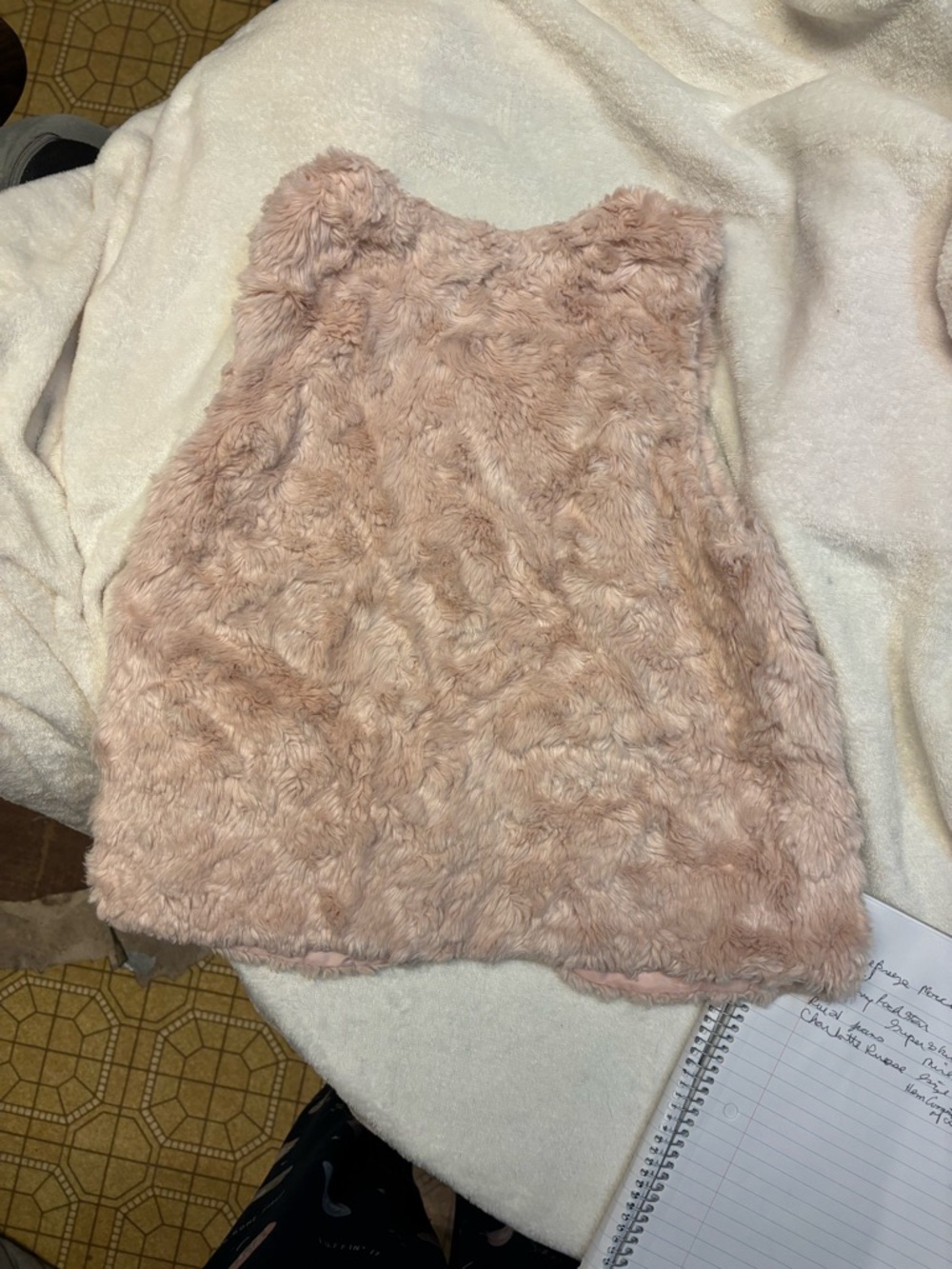 H&R Pink Fussy Vest